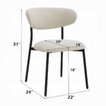 Jirina Side Chair in Beige Chenille DN03677 By ACME 16