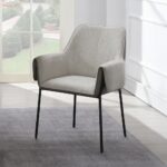 Jirina Arm Chair in Beige Chenille DN03678 By ACME 19