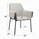Jirina Arm Chair in Beige Chenille DN03678 By ACME 23
