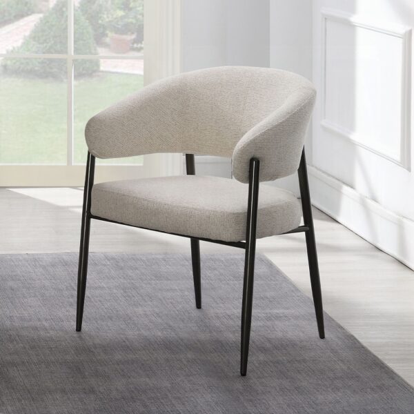 Jirina Arm Chair in Beige Chenille DN03679 By ACME 8