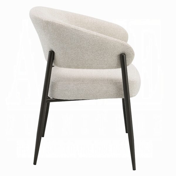 Jirina Arm Chair in Beige Chenille DN03679 By ACME 9