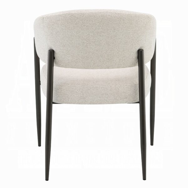 Jirina Arm Chair in Beige Chenille DN03679 By ACME 10