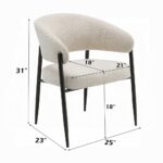 Jirina Arm Chair in Beige Chenille DN03679 By ACME 16