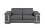 296 DivanItalia Top Grain Italian Leather Loveseat By GU Furniture 38