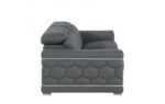 296 DivanItalia Top Grain Italian Leather Loveseat By GU Furniture 43