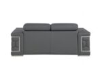 296 DivanItalia Top Grain Italian Leather Loveseat By GU Furniture 42