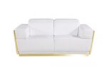 1111 DivanItalia Top Grain Italian Leather Loveseat By GU Furniture 27