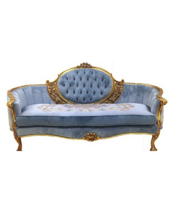 Handmade Sky Blue Sofa