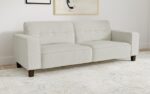 Deerhurst Upholstered Track Arm Tufted Sofa Greige by Coaster Furniture 9