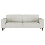 Deerhurst Upholstered Track Arm Tufted Sofa Greige by Coaster Furniture 14