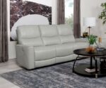 Greenfield Upholstered Power Reclining Sofa Dove Gray by Coaster Furniture