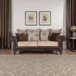 Elmbrook Traditional Faux Leather Sofa Brown by Coaster Furniture 6