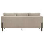 Islington Fabric Upholstered Panel Arm Sofa Taupe by Coaster Furniture 10