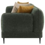 Modern Jade Green Chenille Sofa by Coaster Furniture 11