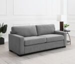Simpson Contemporary Gray Sleeper Sofa by Coaster Furniture