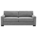 Simpson Contemporary Gray Sleeper Sofa by Coaster Furniture