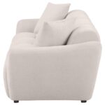 Destino Chenille Upholstered Splayed Arm Sofa Greige By Coaster Furniture 12