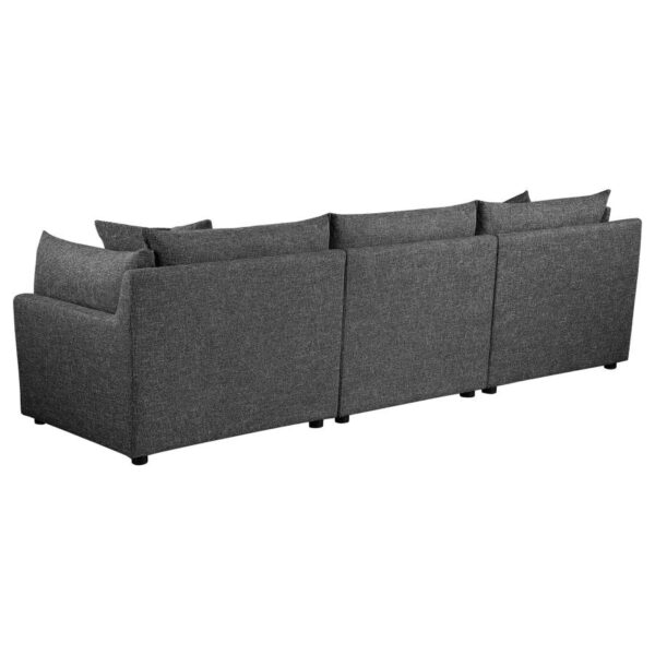Sasha 3-Piece Modular Upholstered Sofa by Coaster Furniture