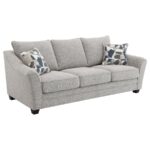 Tomkins Modern Gray Bouclé Sofa by Coaster Furniture 10
