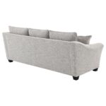 Tomkins Modern Gray Bouclé Sofa by Coaster Furniture 9