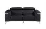 1140 DivanItalia Top Grain Italian Leather Loveseat By GU Furniture 31