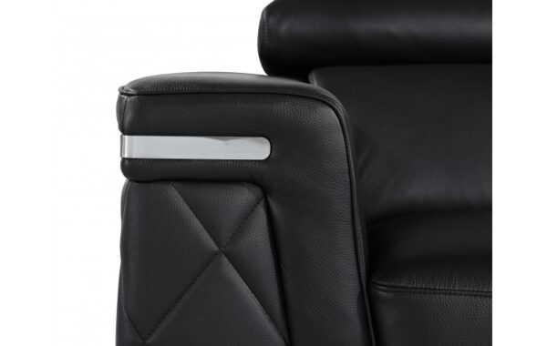 1140 DivanItalia Top Grain Italian Leather Loveseat By GU Furniture 28