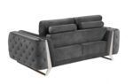 1051 Velvet Fabric DivanItalia Loveseat By GU Furniture Luxury Loveseats Mobilia Cleopatra 24 1051 Velvet Fabric DivanItalia Loveseat By GU Furniture 24