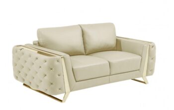 1050 Loveseat DivanItalia Top Grain Italian Leather by Gu furniture 25