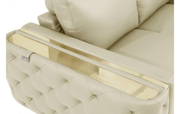 1050 Loveseat DivanItalia Top Grain Italian Leather by Gu furniture 29