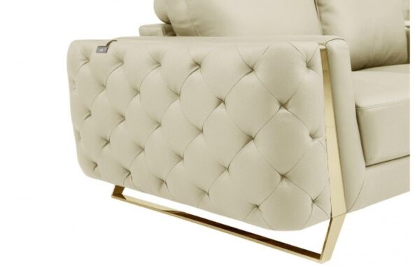 1050 Loveseat DivanItalia Top Grain Italian Leather by Gu furniture 28