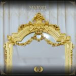 Handmade Gold Marvel Mirror 7