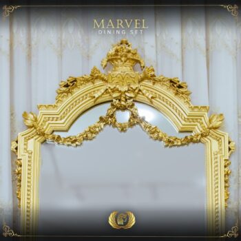 Handmade Gold Marvel Mirror