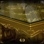 Handmade Gold Marvel Dining Table 22
