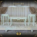 5Pcs Handmade Pearl Mint Green Concord Sofa Set 30