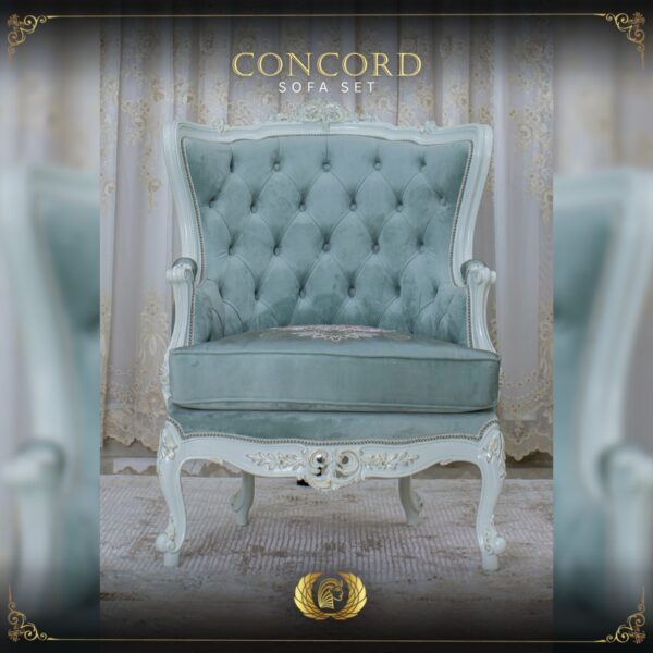 Handmade Pearl Mint Green Concord Chair 1 8