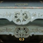 5Pcs Handmade Pearl Mint Green Concord Sofa Set 31