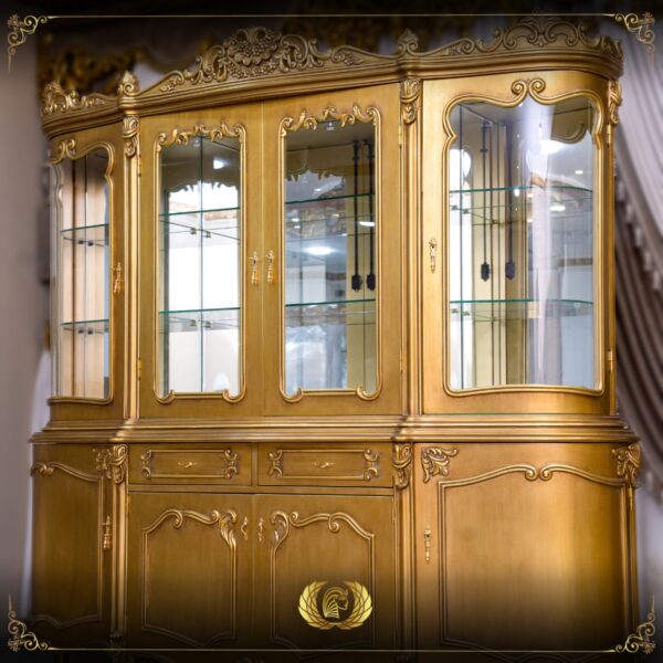 Handmade Revolution 4 Door China Cabinet 8