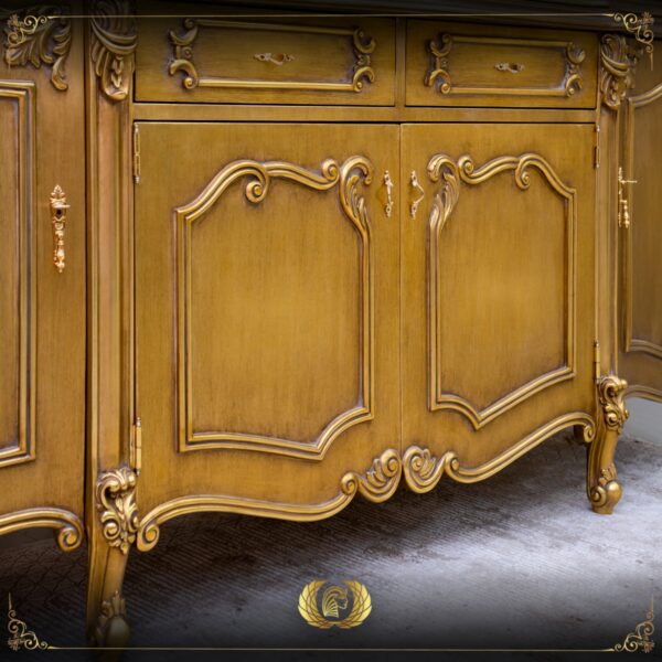 Handmade Revolution 4 Door China Cabinet 11