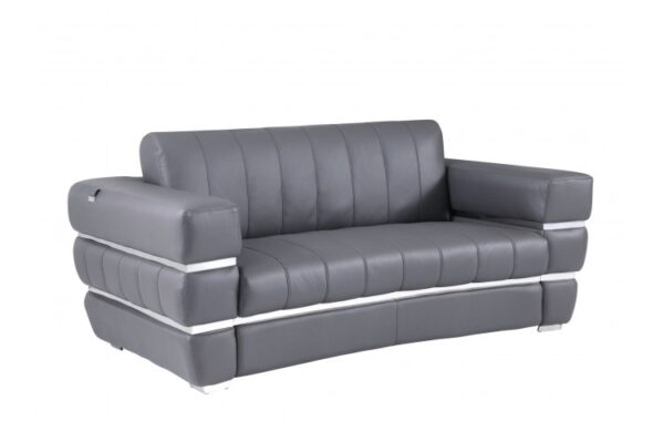 904 DivanItalia Top Grain Italian Leather Loveseat By GU Furniture 26