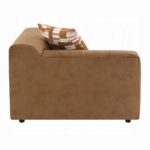 Zoey Modular – RF Arm Chair with Pillow in Chocolate Suede LV05392 By ACME 21