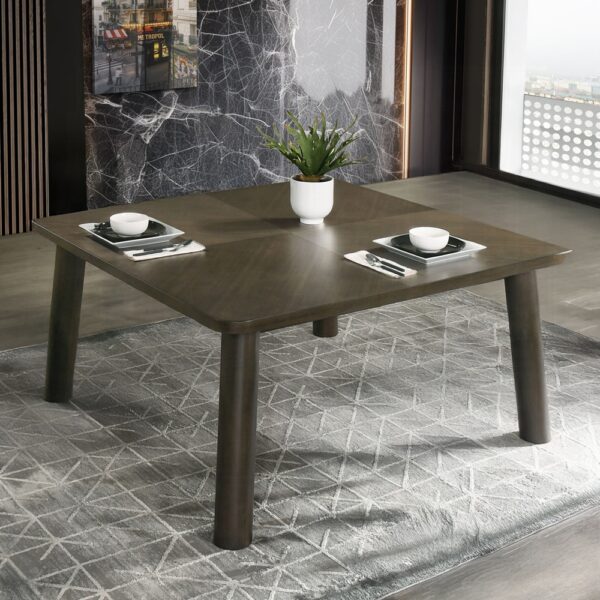 Mallin Dining Table in Walnut Finish DN03655 By ACME 6