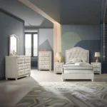 Reggie Chest in Beige Fabric Finish BD04506 By ACME - Image 3