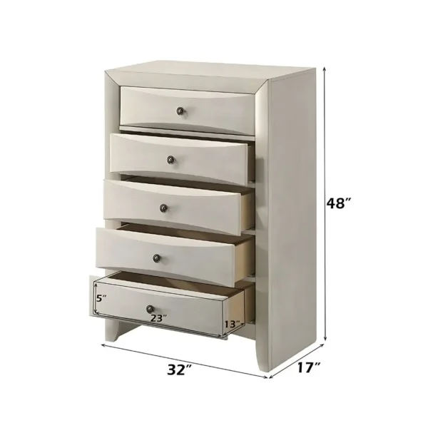 Ramondi Landis Chest in Antique White Finish BD05286 By ACME - Image 2