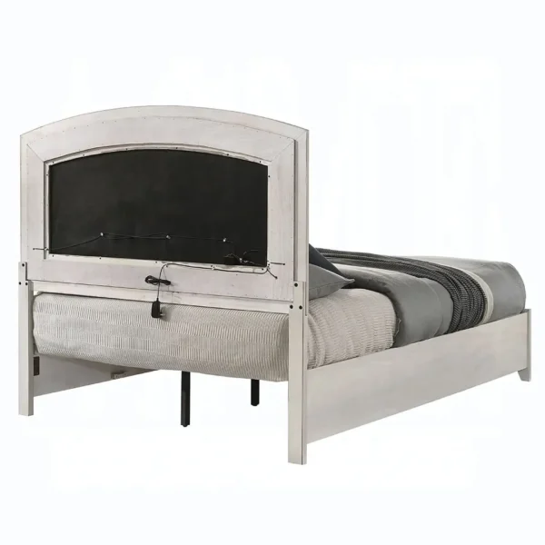 Ramondi Landis Storage Bed with LED Headboard - Queen & Eastern King Sizes By ACME - Image 3