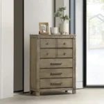 Colton Antique White Oak Finish Chest BD05296 By ACME