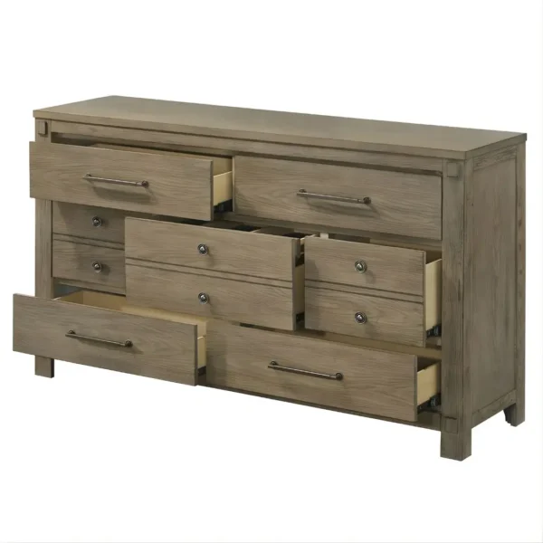 Colton Antique White Oak Finish Dresser BD05295 By ACME - Image 5