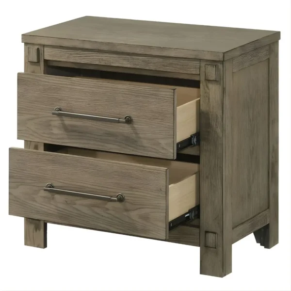 Colton Antique White Oak Finish Nightstand BD05293 By ACME - Image 2