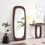 Dana Walnut Framed Wall Mirror AC03024 By ACME 7