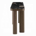 Dana Console Table in Black & Dark Walnut Finish AC03091 By ACME Luxury Bedroom Dressers & Mirrors Mobilia Cleopatra 12 Dana Console Table in Black & Dark Walnut Finish AC03091 By ACME 12