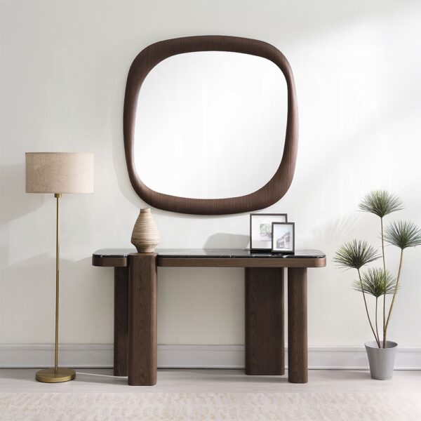 Dana Console Table in Black & Dark Walnut Finish AC03091 By ACME 10